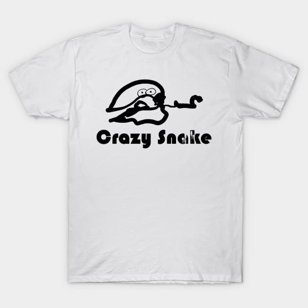 Crazy Snake T-Shirt by stefy